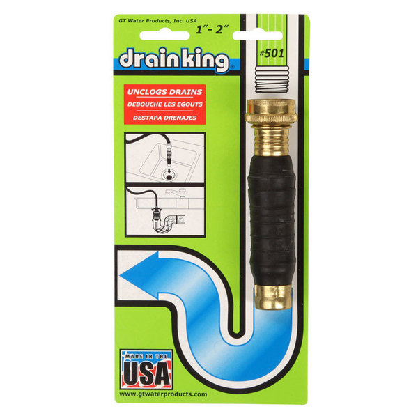 Drain King DRAIN UNCLOGGER 1"" - 2"" 501